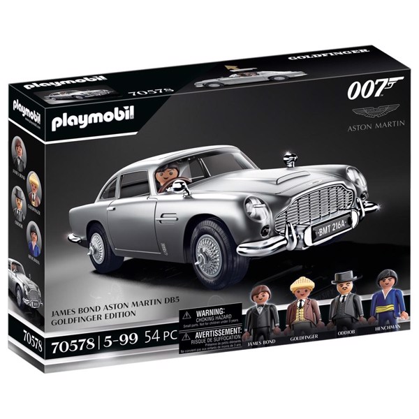 Playmobil Biler James Bond Aston Martin – PL70578 – PLAYMOBIL Biler