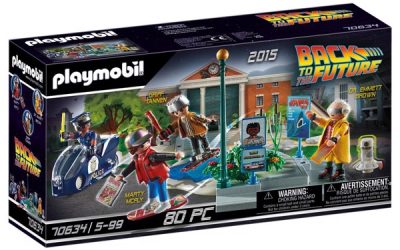 Playmobil Back To The Future Back to the Future Part II Hoverboard Jagt – PL70634 – PLAYMOBIL Back to the future