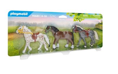 Playmobil Country 3 heste – PL70683 – PLAYMOBIL Country