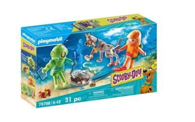 Playmobil Scooby Doo SCOOBY-DOO! Adventure with Ghost Diver – PL70708 – PLAYMOBIL Scoopy Doo