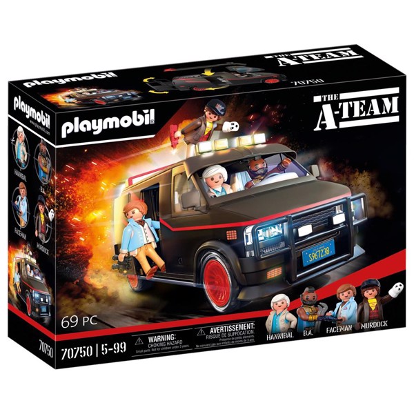 Playmobil Biler The A-Team Van – PL70750 – PLAYMOBIL Biler