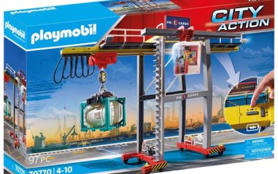 Playmobil City Action Fragtkran med container – PL70770 – PLAYMOBIL City Action