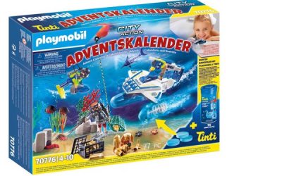 Julekalendere Police Diving Mission julekalender – PL70776 – PLAYMOBIL City Action