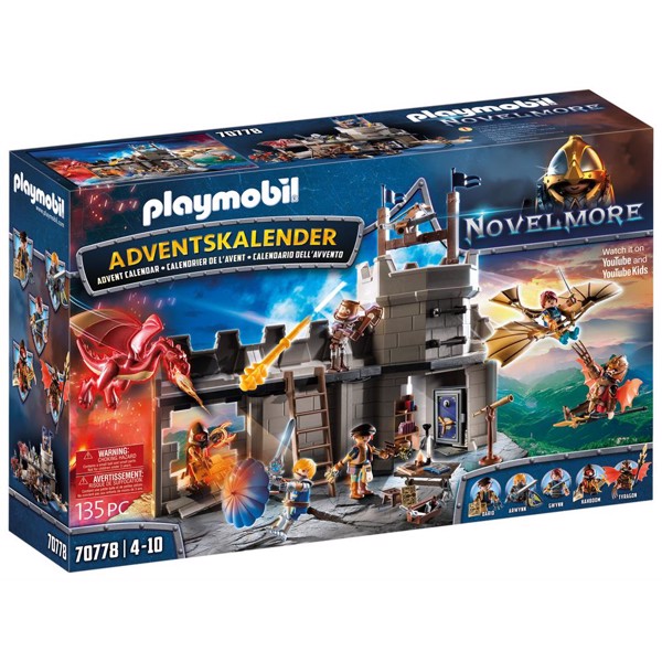 Playmobil Julekalender – PL70778 – PLAYMOBIL Novelmore