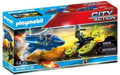 Playmobil City Action Politi-jet: dronejagt – PL70780 – PLAYMOBIL City Action