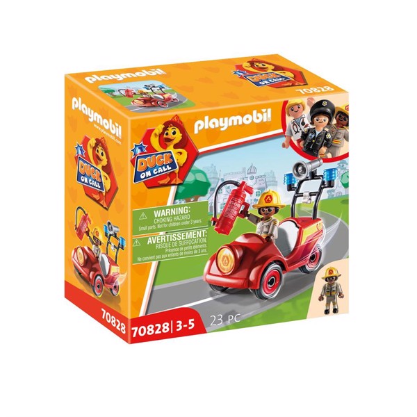 Playmobil Ducks On Call D*O*C* – Mini-brandbil – PL70828 – PLAYMOBIL Duck On Call