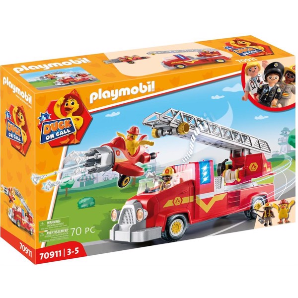 Playmobil Ducks On Call D*O*C* – Brandbil – PL70911 – PLAYMOBIL Duck On Call