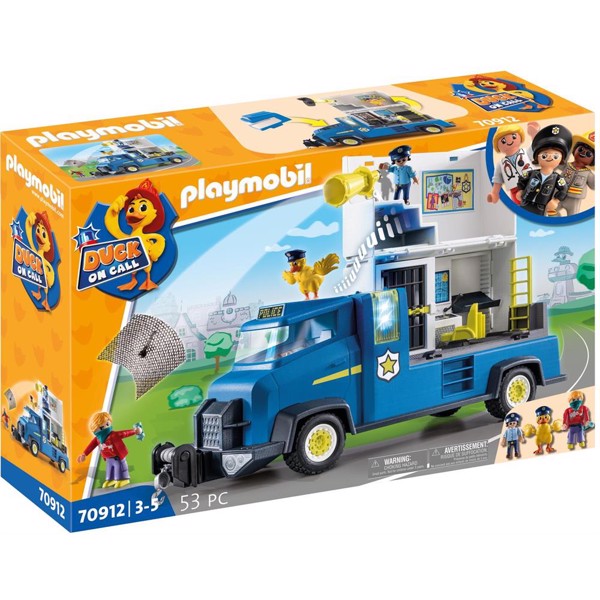 Playmobil Ducks On Call D*O*C* – Politibil – PL70912 – PLAYMOBIL Duck On Call