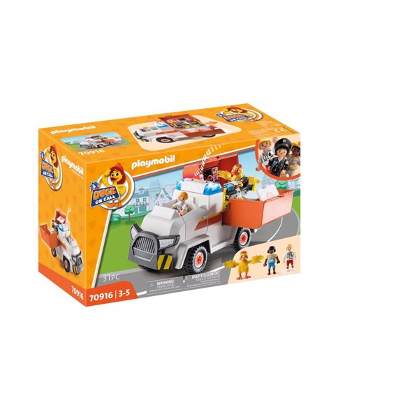 Playmobil Ducks On Call D*O*C* – Ambulance – PL70916 – PLAYMOBIL Duck On Call