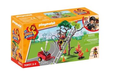 Playmobil Ducks On Call D*O*C* – Brandvæsen i aktion. Red katten! – PL70917 – PLAYMOBIL Duck On Call