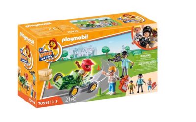 Playmobil Ducks On Call D*O*C* – Ambulanceaktion. Hjælp racerkøreren! – PL70919 – PLAYMOBIL Duck On Call