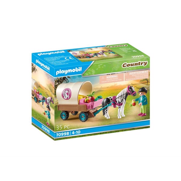 Playmobil Country Ponyhestevogn – PL70998 – PLAYMOBIL Country