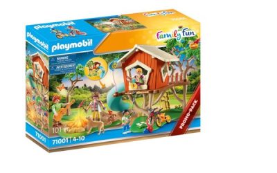 Playmobil Family Fun Eventyrtræhus med rutchebane – PLAYMOBIL Family Fun