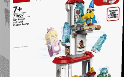 LEGO Super MArio Peach-kattedragt og frosttårn  –  udvidelsessæt – 71407 – LEGO Super Mario