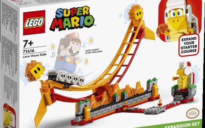 LEGO Super MArio Lavabølge-forlystelse  –  udvidelsessæt – 71416 – LEGO Super Mario