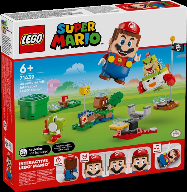 LEGO Super MArio Eventyr med interaktiv LEGO Mario – 71439 – LEGO Super Mario