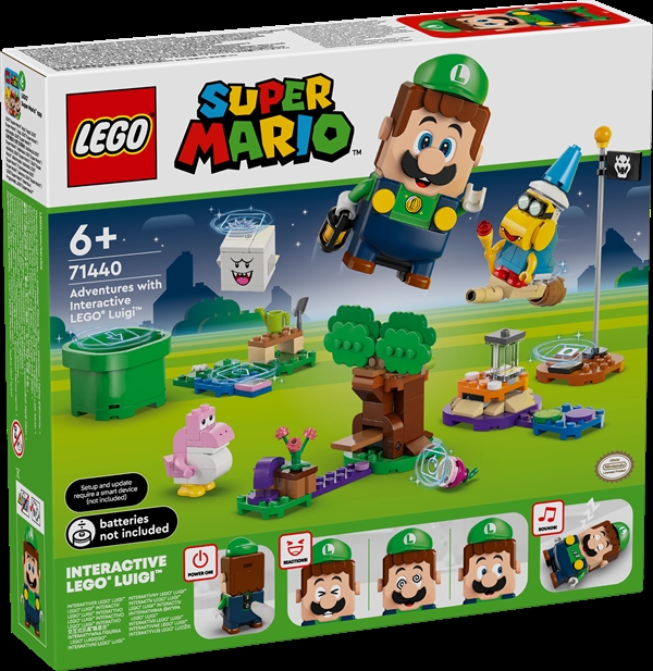 LEGO Super MArio Eventyr med interaktiv LEGO Luigi – 71440 – LEGO Super Mario