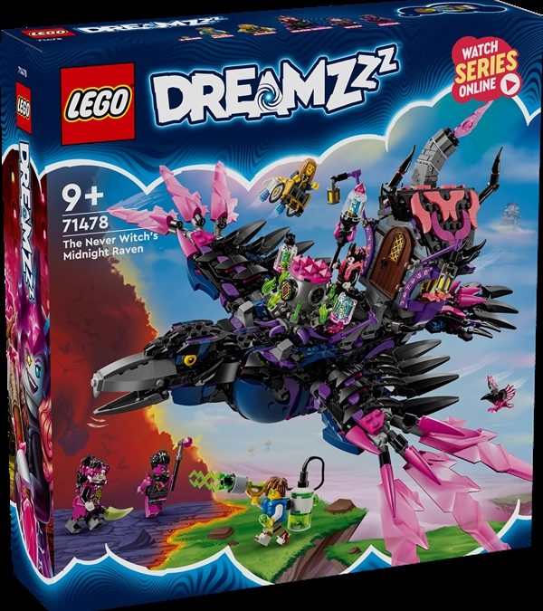 LEGO Aldrig-heksens Midnatsravn – 71478 – LEGO DREAMZzz