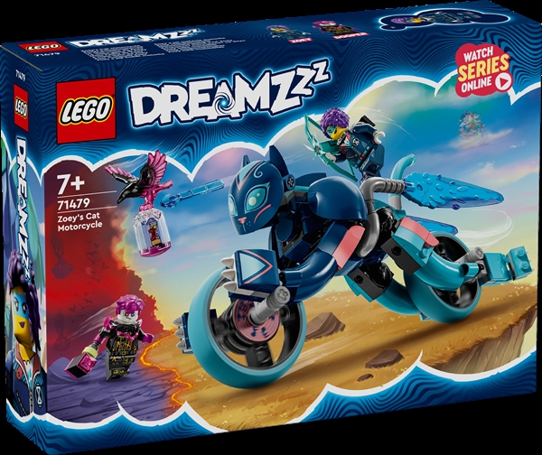 LEGO Zoeys kattemotorcykel – 71479 – LEGO DREAMZzz