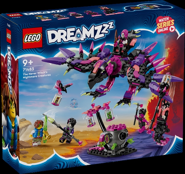 LEGO Aldrig-heksens mareridtsvæsner – 71483 – LEGO DREAMZzz