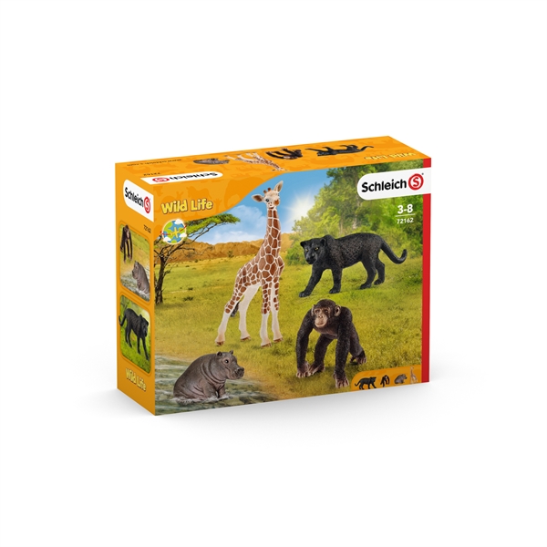 Schleich Schleich Wild Life 4pack Animals