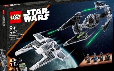 LEGO Star Wars Mandaloriansk Fang-jager mod TIE Interceptor – 75348 – LEGO Star Wars