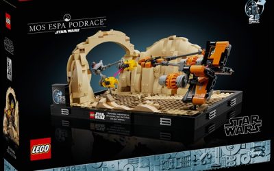 LEGO Star Wars Diorama med Mos Espa-podrace – 75380 – LEGO Star Wars