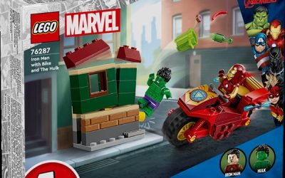 LEGO Super Heroes Iron Man med motorcykel og Hulk – 76287 – LEGO Super Heroes