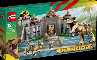 LEGO Jurassic World Besøgscenter: T. rex- og raptor-angreb – 76961 – LEGO Jurassic World