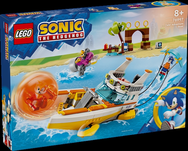 LEGO Tails’ actionbåd – 76997 – LEGO Sonic