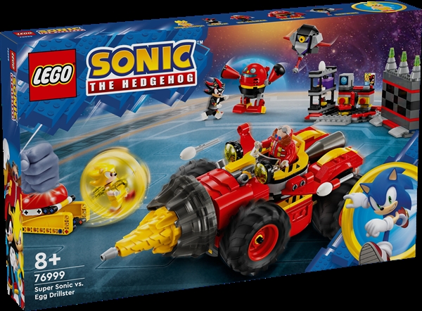 LEGO Super Sonic mod Egg Drillster – 76999 – LEGO Sonic