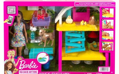 Barbie Hatch & Gather Egg Farm – Barbie