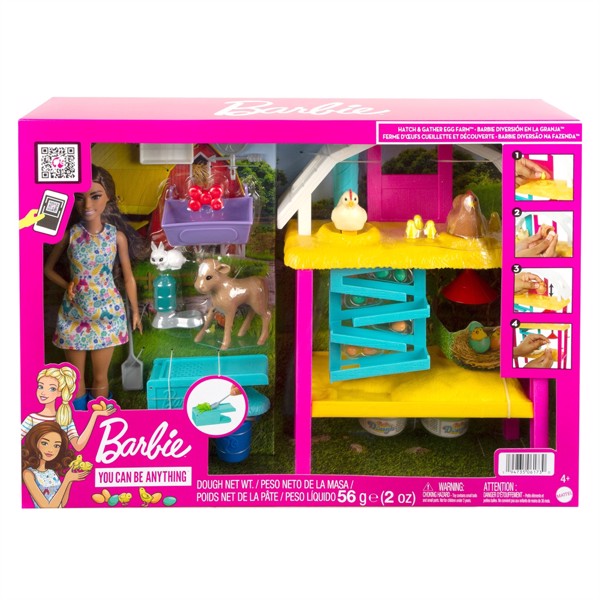 Barbie Hatch & Gather Egg Farm – Barbie