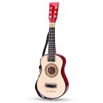 Guitar-natur-brun-roed-musik-front