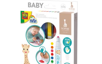 Babyfarver – Sophie la girafe – tusser