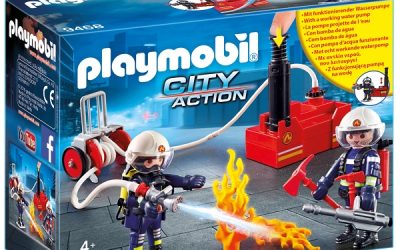 Playmobil City Action Brandmænd med vandpumpe – 9468 – PLAYMOBIL City Action