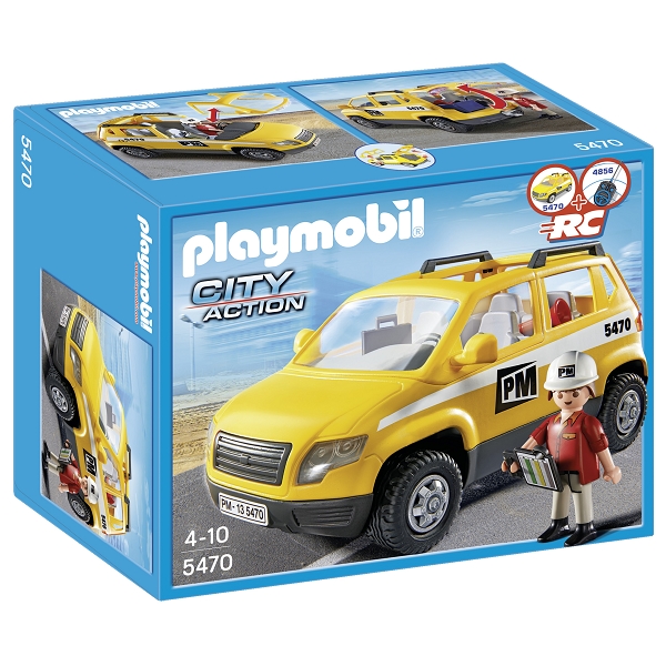 Playmobil City Action Byggelederbil – 5470 – PLAYMOBIL City Action