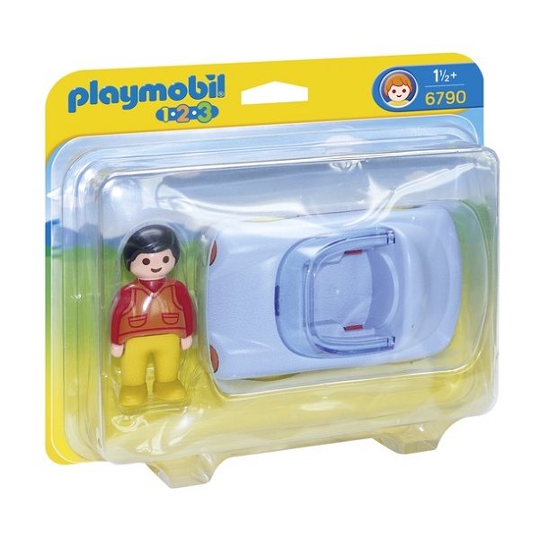 Playmobil 123 Åben sportsvogn  – 6790 – PLAYMOBIL 1.2.3