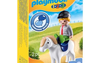 Playmobil 123 Dreng med pony – PL70410 – PLAYMOBIL 1.2.3