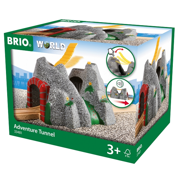 Brio Eventyrtunnel med lyde – 33481 – BRIO