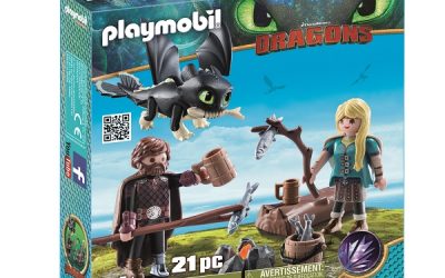 Playmobil Dragons Hikke og Astrid med Baby-drage – PL70040 – PLAYMOBIL Dragons