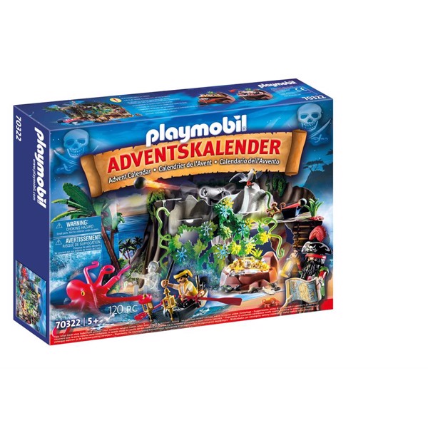 Julekalendere Julekalender “Skattejagt i Piratbugten” – PL70322 – PLAYMOBIL Christmas