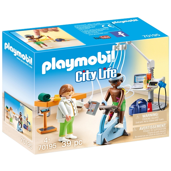 Lægespecialist: Fysioterapeut – PLAYMOBIL City Life