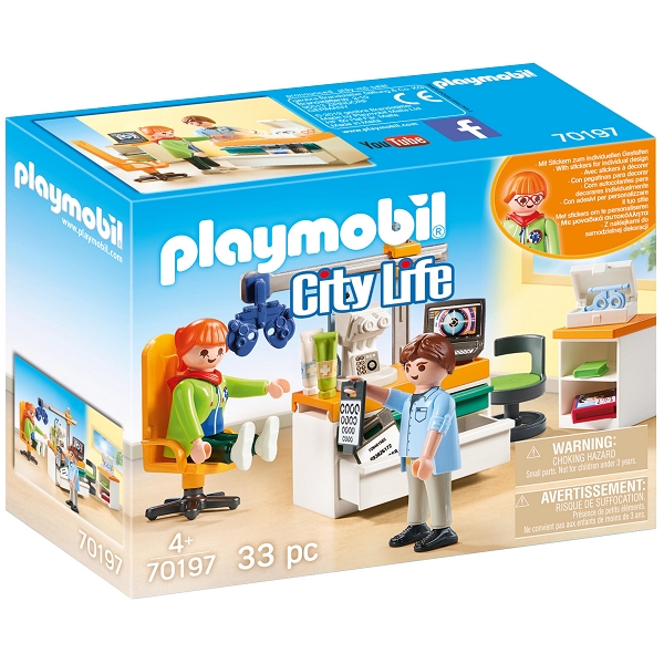 Lægespecialist: Øjenlæge – PL70197 – PLAYMOBIL City Life