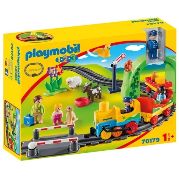 Playmobil 123 Mit første togsæt – PL70179 – PLAYMOBIL 1.2.3