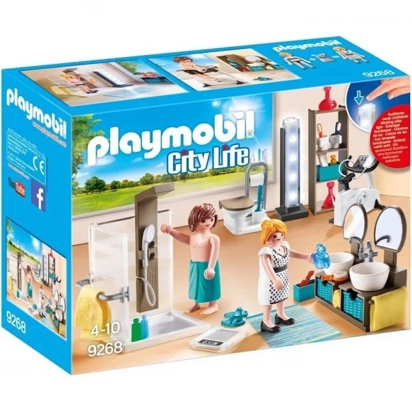 Playmobil City Life Badeværelse – PL9268 – PLAYMOBIL City Life