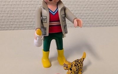 PLAYMOBIL dyrepasser med leopardunger