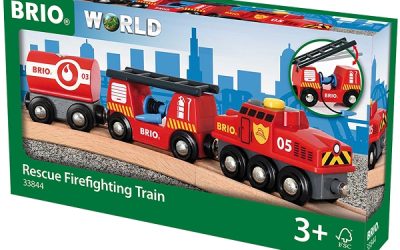 Brio Redningstog med vogne – 33844 – BRIO