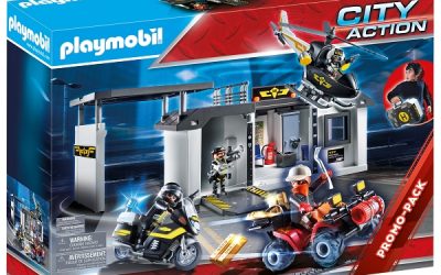 Playmobil City Action Stor bærbar specialstyrkecentral – PL70338 – PLAYMOBIL City Action