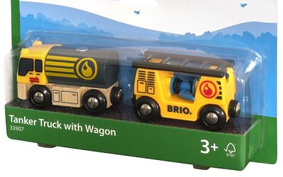 Brio Tankbil med vogn – 33907 – BRIO